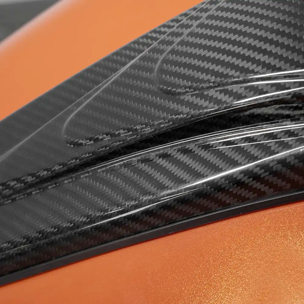 supergear performance Carbon Fiber Touring Tank Dash No hole Parts of motorcycles