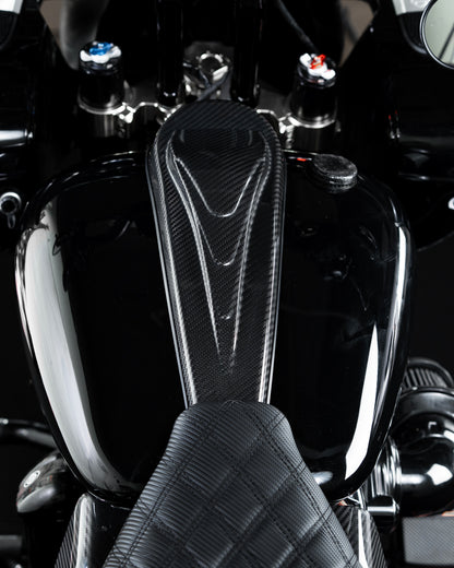 supergear performance Carbon Fiber Touring Tank Dash No hole Parts of motorcycles