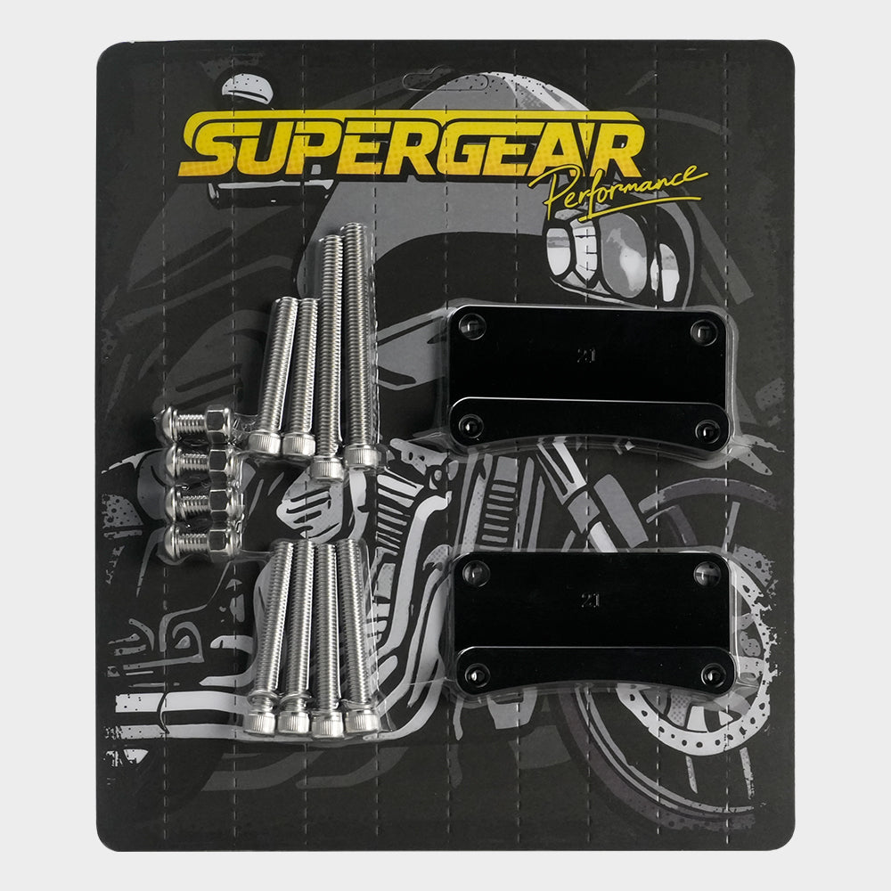 supergear performance Fender Adapter Brackets For Harley 19” Wheel /21″ Wheel