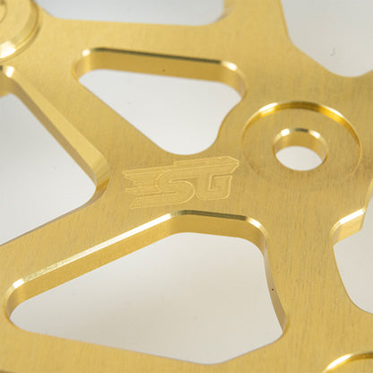 supergear performance Harley-Davidson 330mm (13') Dual-Material Brake Rotors (Front/Rear) Floating Brake discs for motorcycles