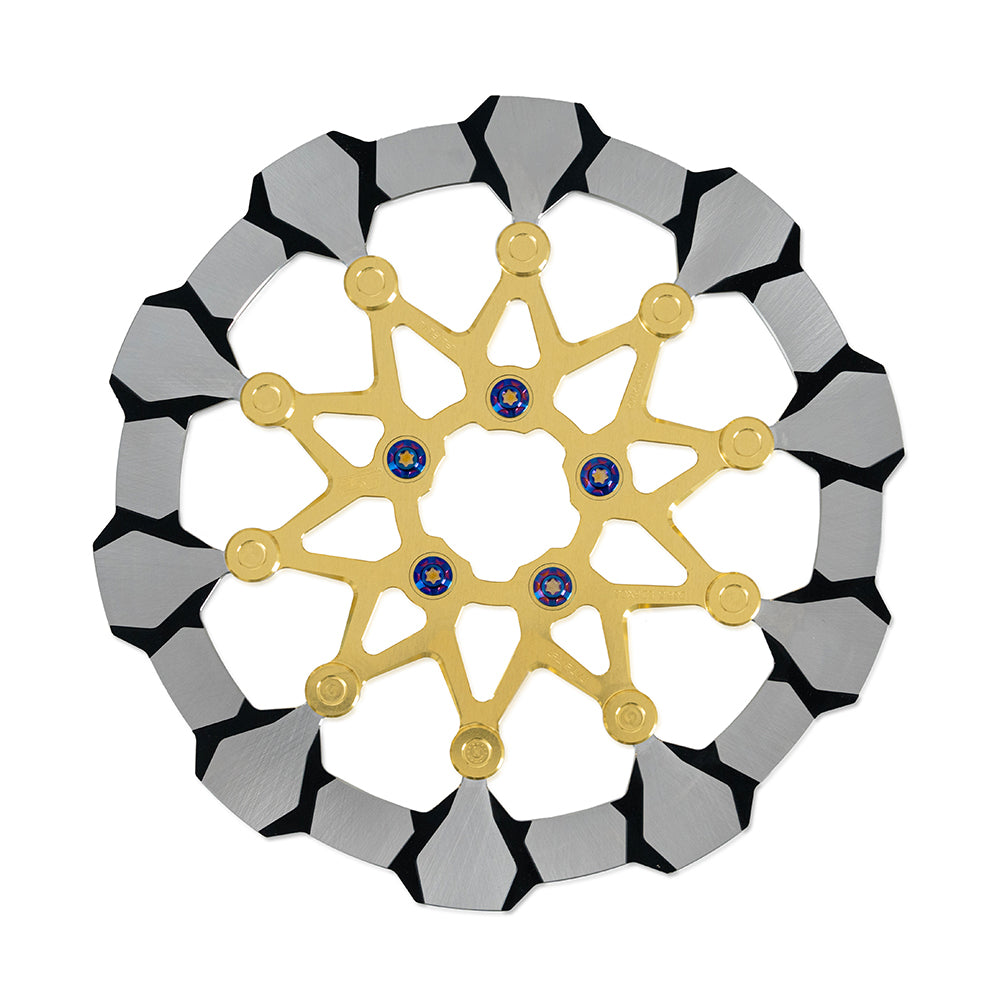supergear performance Harley-Davidson 330mm (13') Dual-Material Brake Rotors (Front/Rear) Floating Brake discs for motorcycles