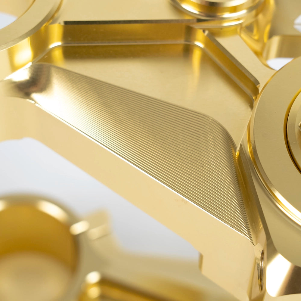 supergear performance RF7 Complete Triple Tree Kit ,Pale Gold