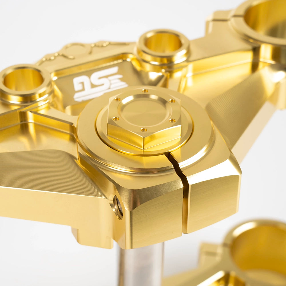 supergear performance RF7 Complete Triple Tree Kit ,Pale Gold