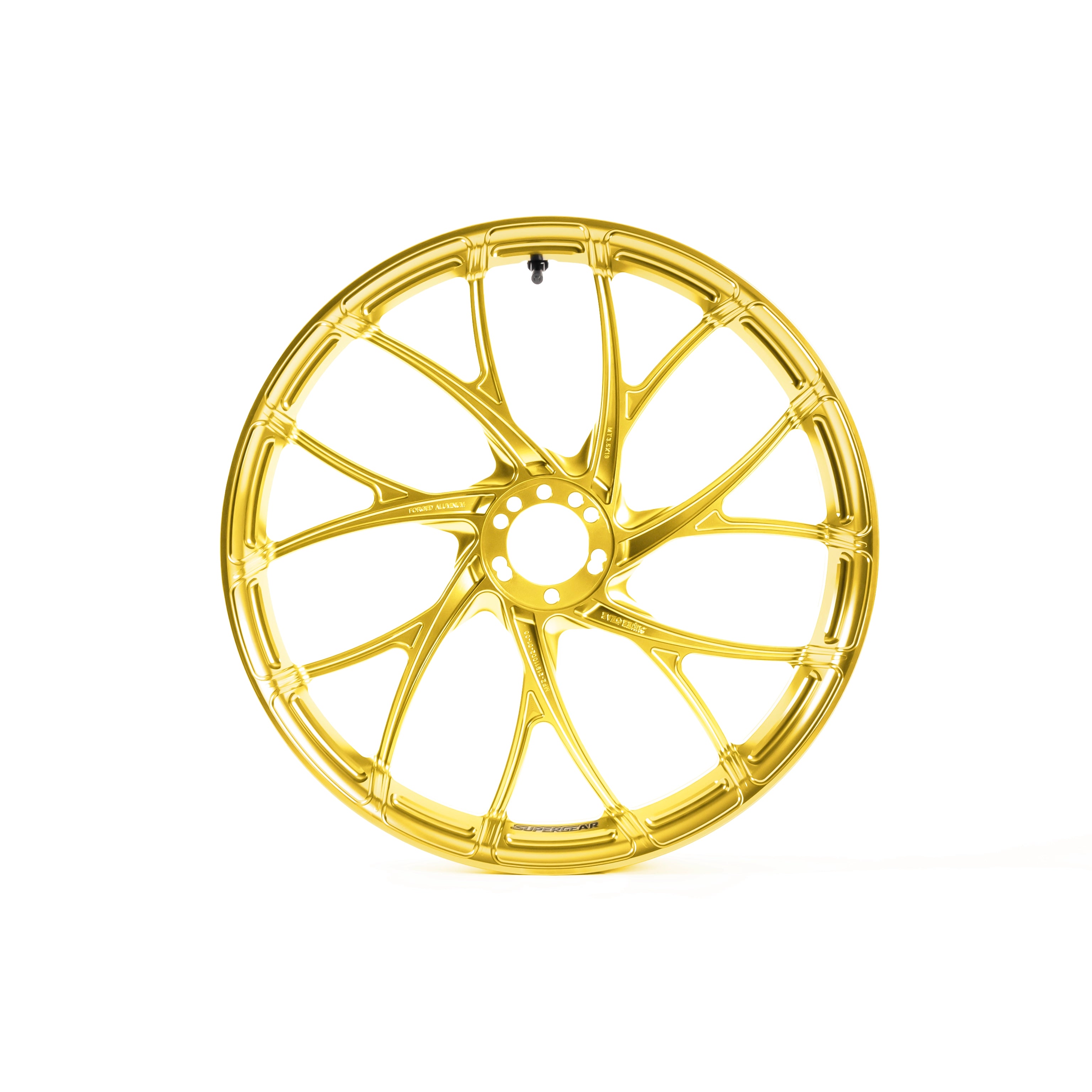 supergear performance harley davidson wheels 18/19/21 inch harley front/rear wheel Wheels for motorcycles , Pale gold