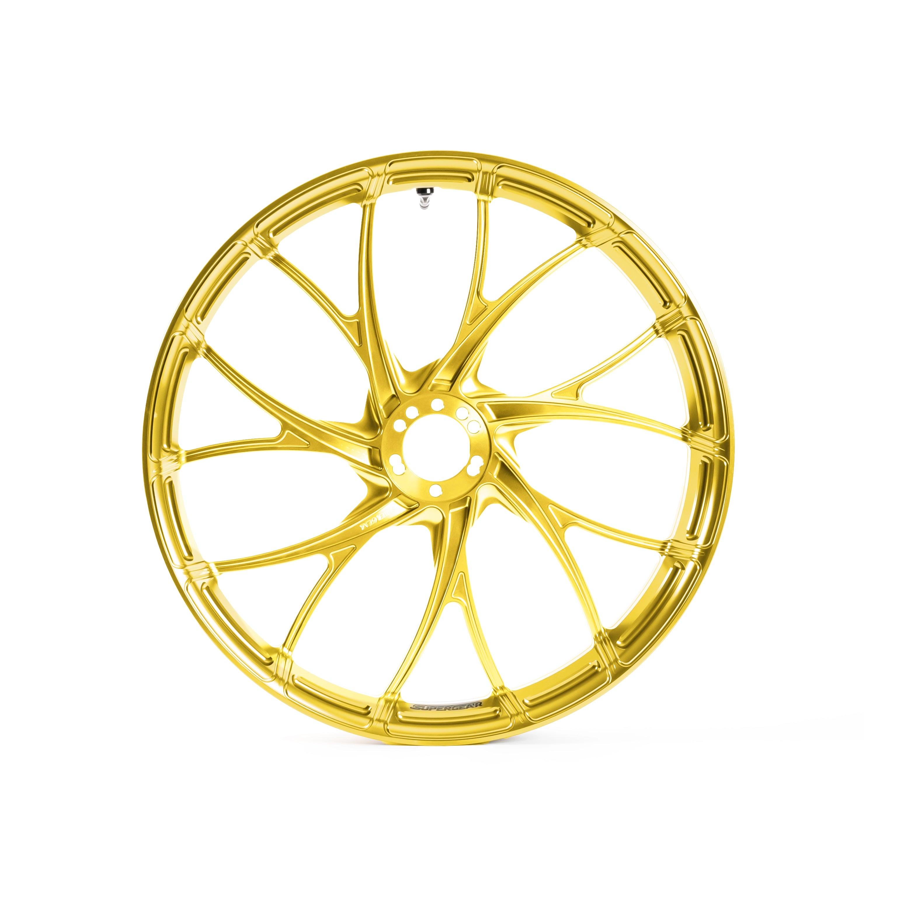 supergear performance harley davidson wheels 18/19/21 inch harley front/rear wheel Wheels for motorcycles , Pale gold