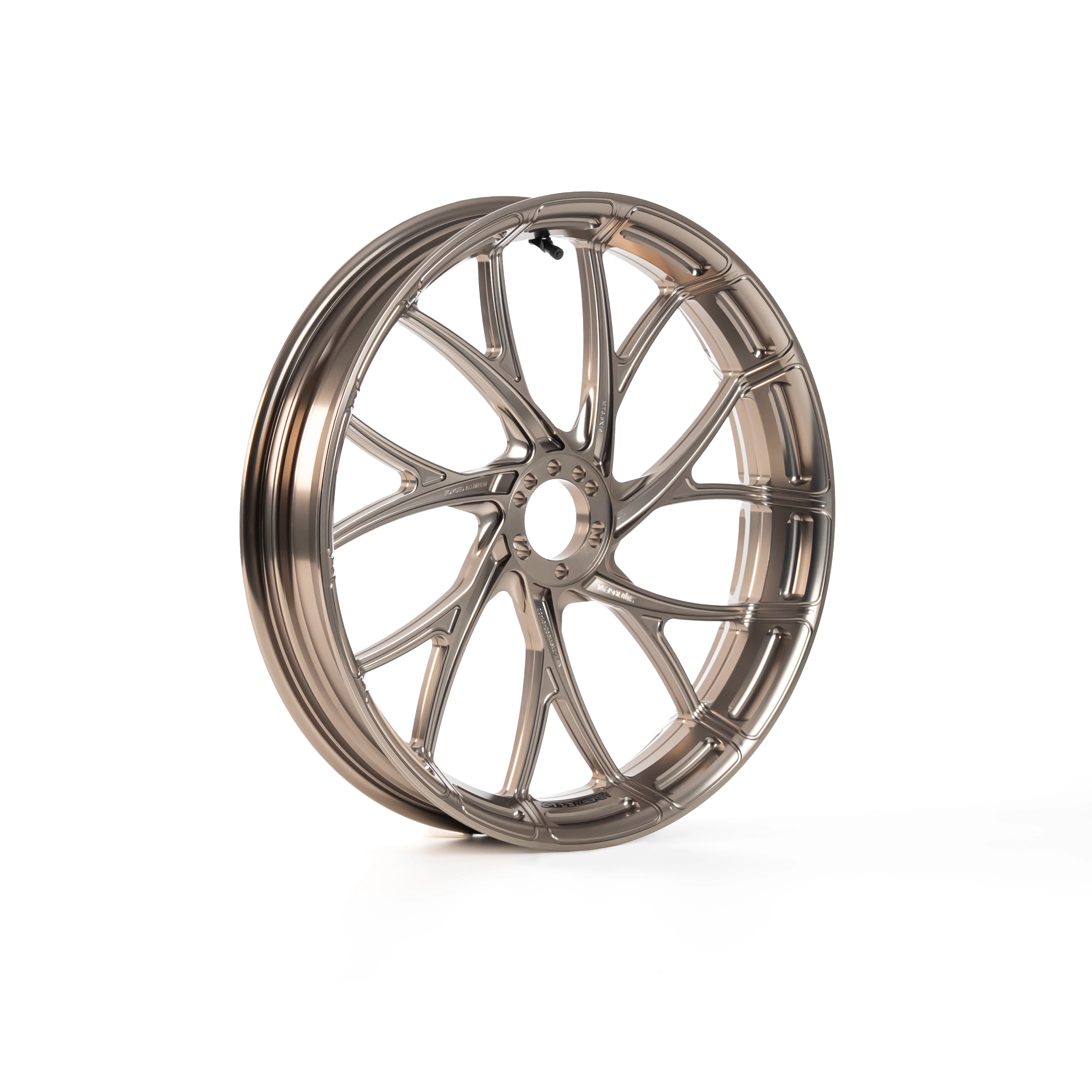supergear performance harley davidson wheels 18/19/21 inch harley front wheel Wheels for motorcycles, Titanium gold 