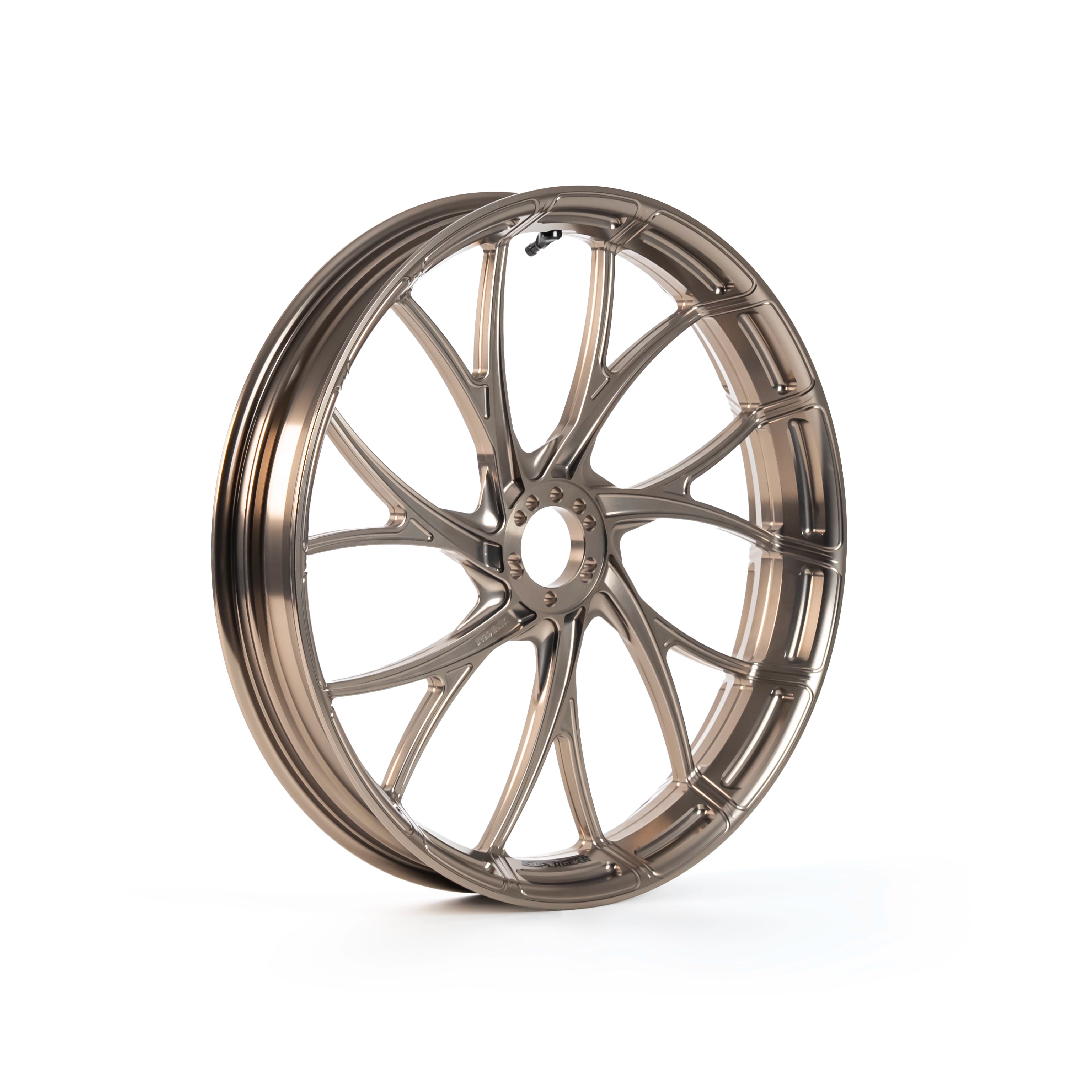 supergear performance harley davidson wheels 18/19/21 inch harley front wheel Wheels for motorcycles, Titanium gold 