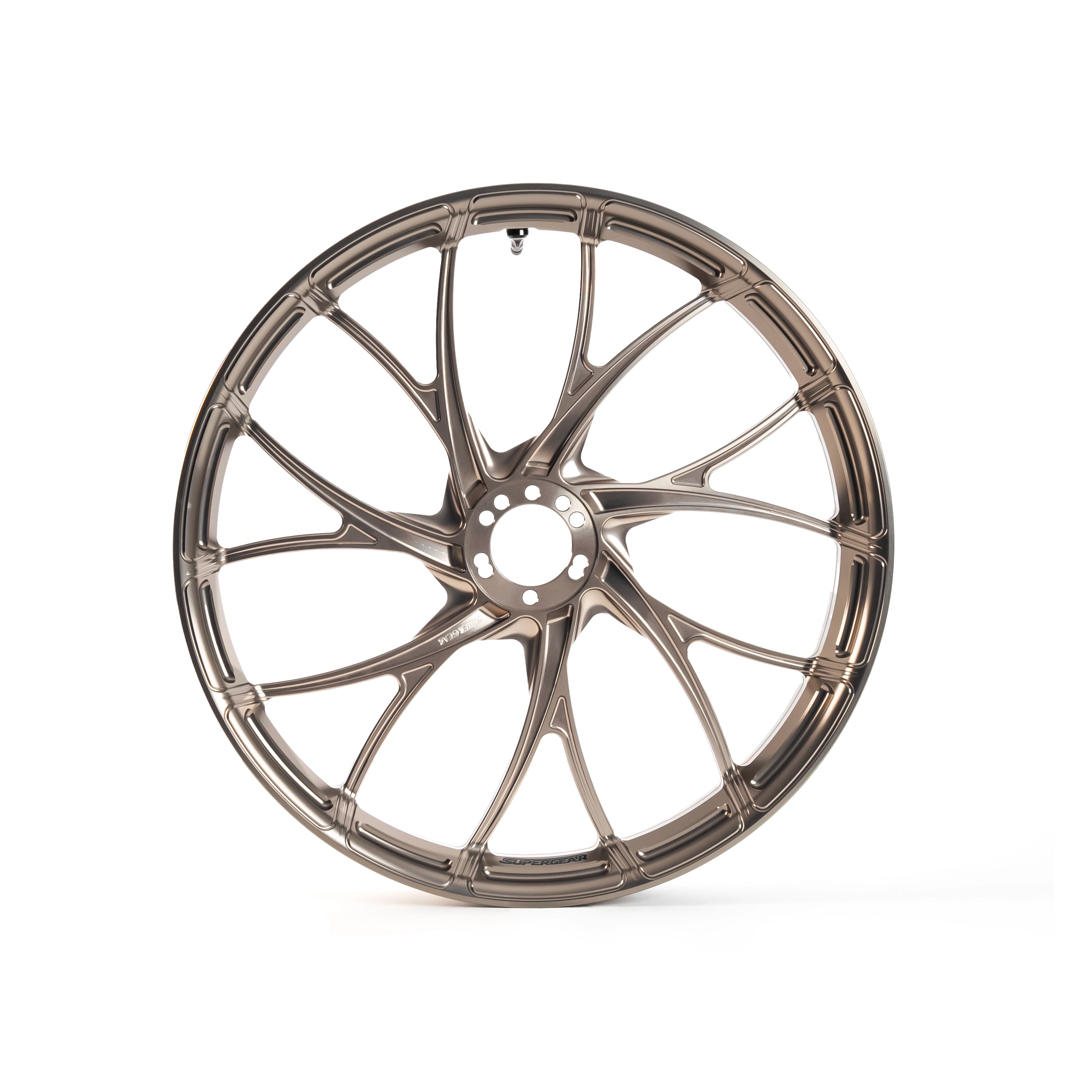 supergear performance harley davidson wheels 18/19/21 inch harley front wheel Wheels for motorcycles, Titanium gold 