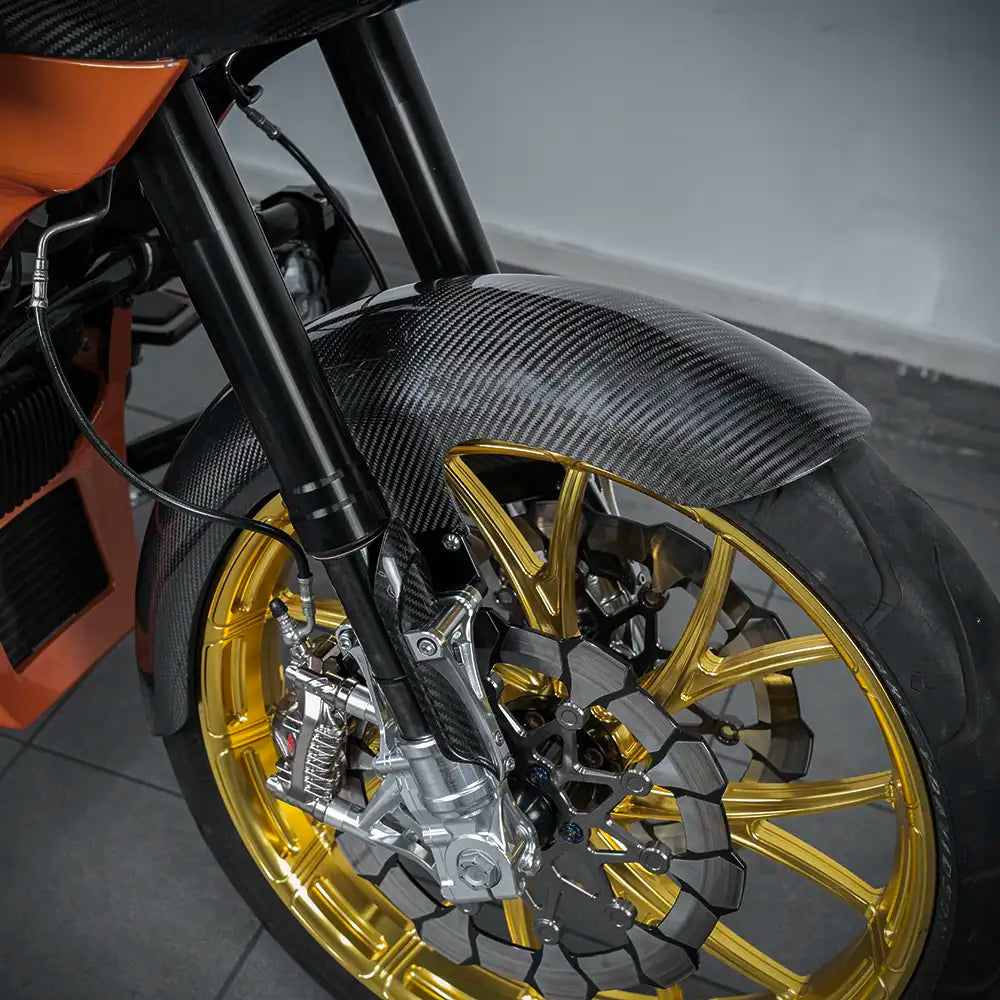 supergear performance Carbon Fiber long Front Fender 19′ 21′