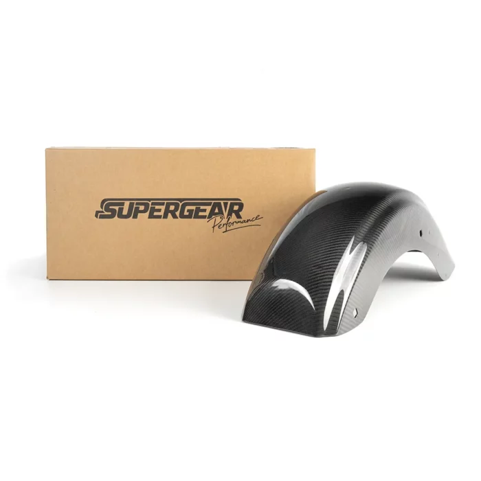 supergear Carbon Fiber Rear Fender Kit performance Mudguards for motorcycles