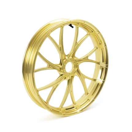 supergear performance harley davidson wheels 18/19/21 inch harley front wheel Wheels for motorcycles,Pale gold