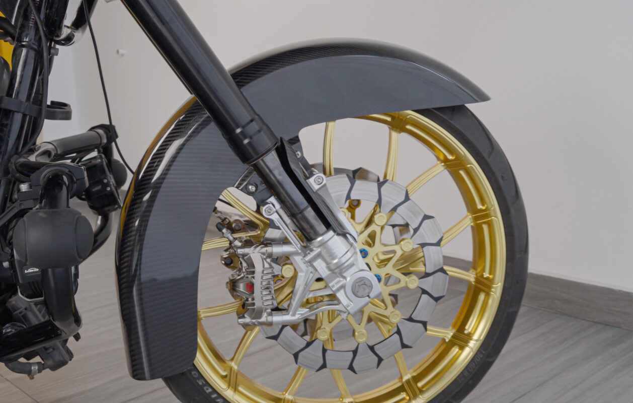 road glide carbon fiber front fender
