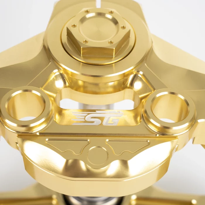 supergear performance RF7 Complete Triple Tree Kit,gold